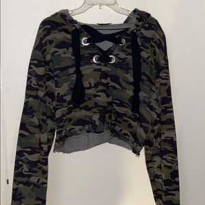 Cropped Sweater/ Shirt